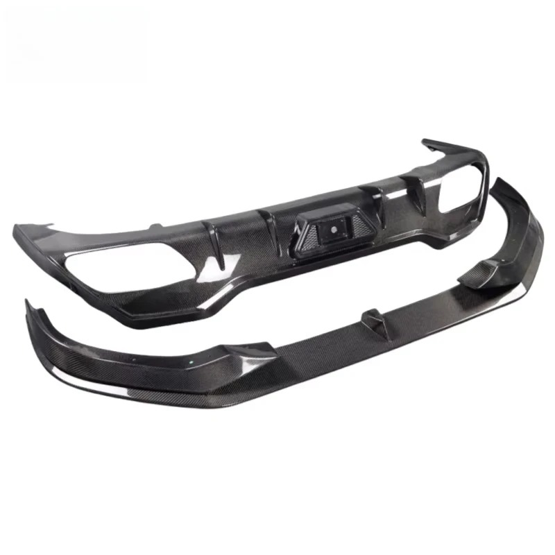 AC Style Carbon Fiber Front Lip for 8 Series M850 M840 G15 G14 G16 Front Bumper Lip Car Accessories